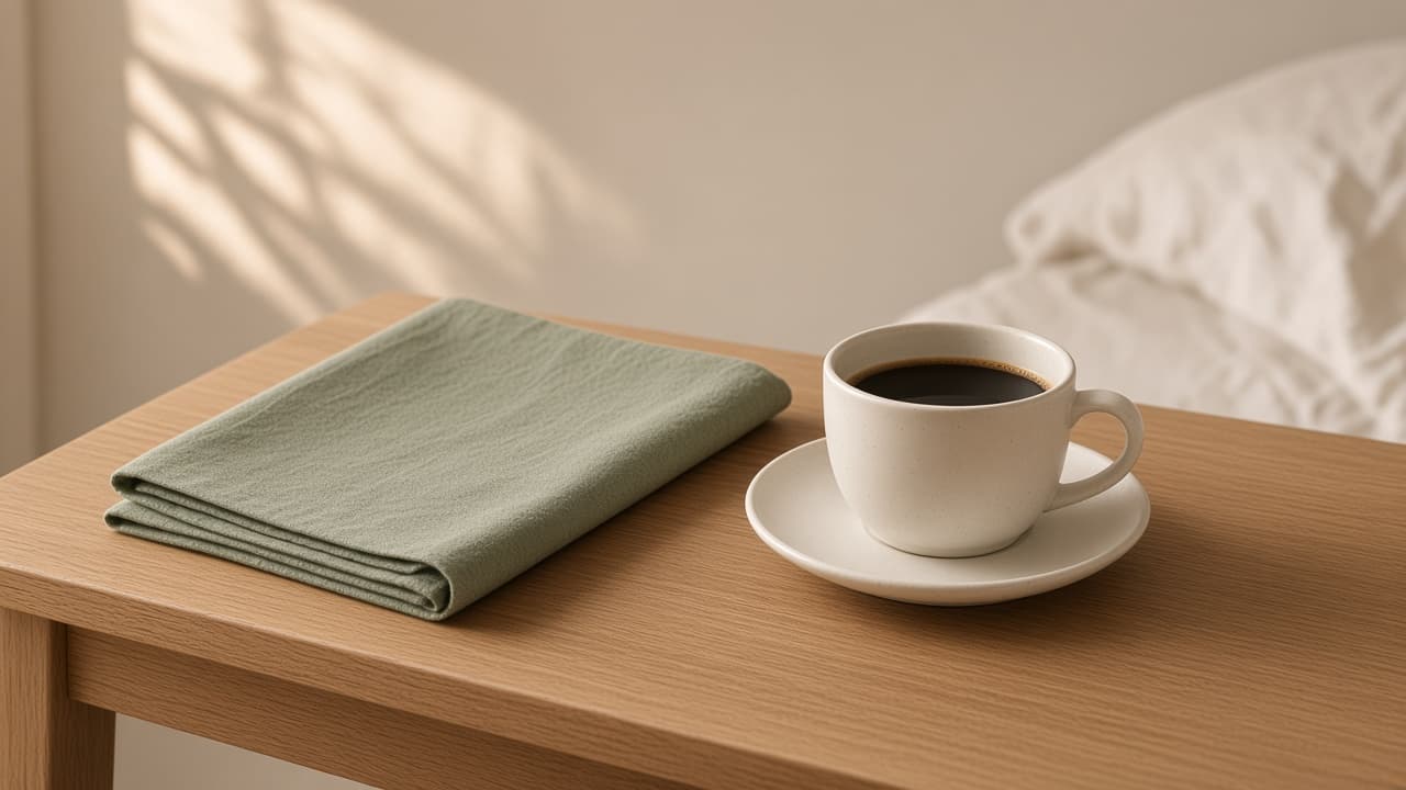 Cafea și somn: ultima ceașcă rămâne departe de pernă