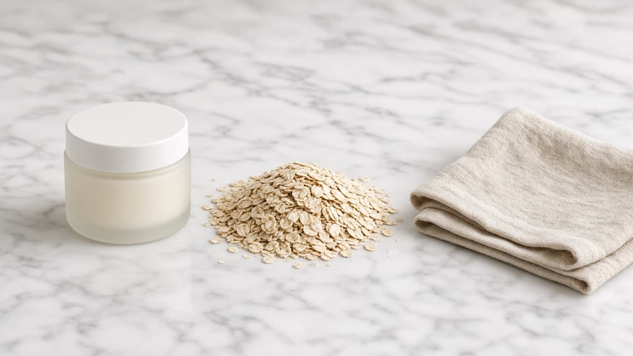 Extract de ovăz pe piele: calmare de cosmetic, nu steroid