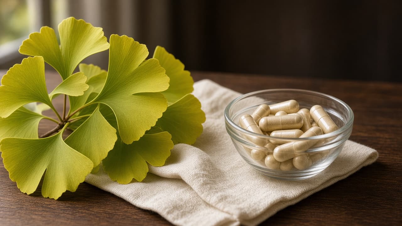 Ginkgo biloba în supliment: frunză de circulație, nu leac de demență