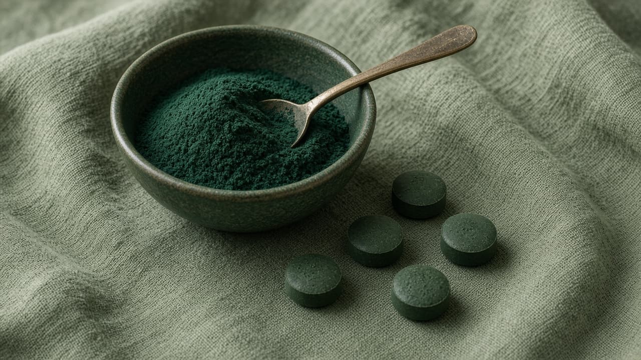 Spirulina în supliment: alga de raft, nu cură de detox